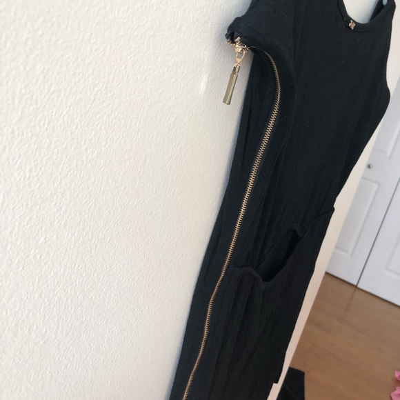 Bebe black zipper top size xs - Picture 6 of 6